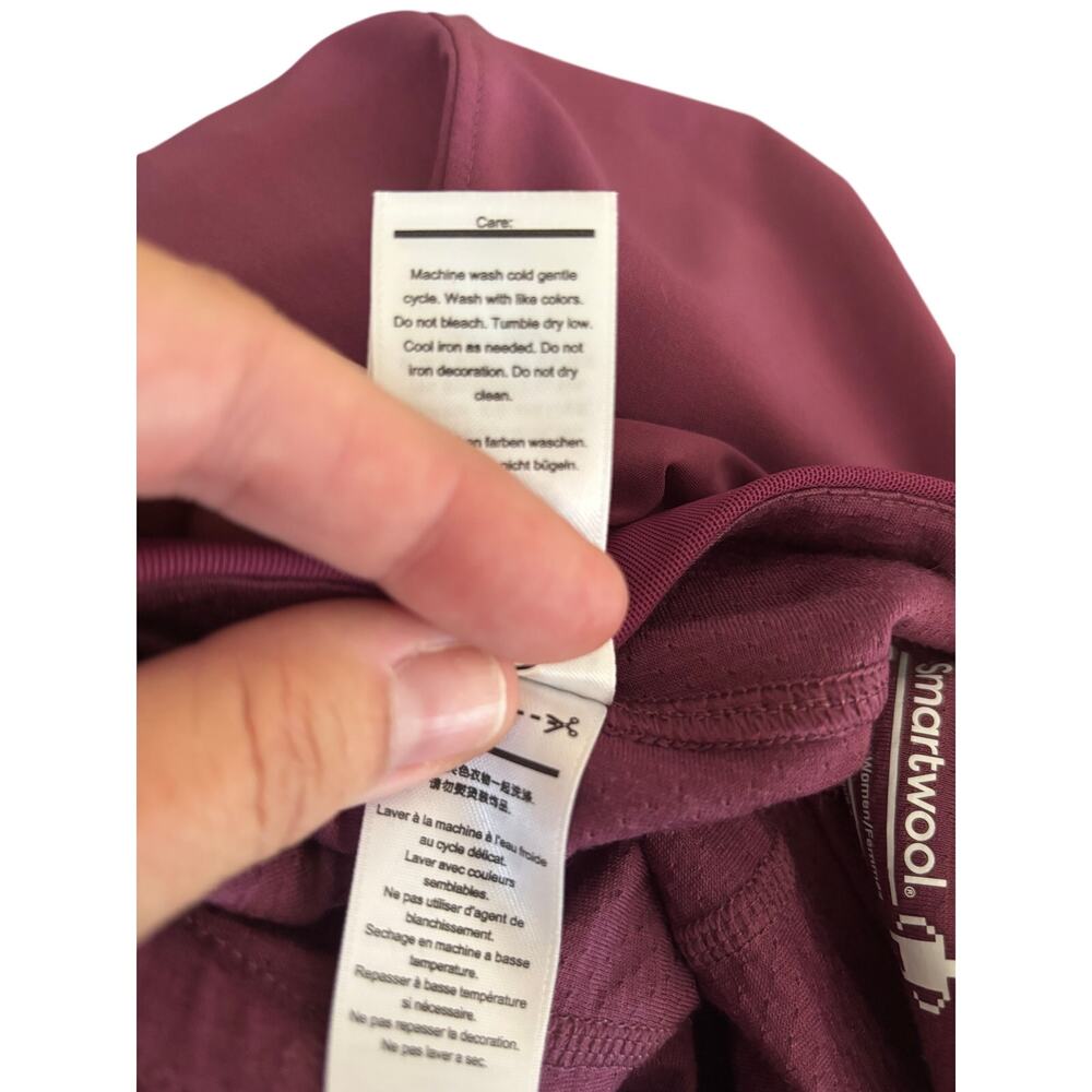 Smartwool Womens Merino Sport Lined Skirt Skort Size Small Purple - Picture 12 of 13